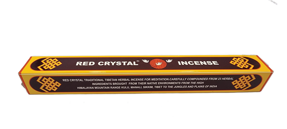 Red Crystal Incense - India