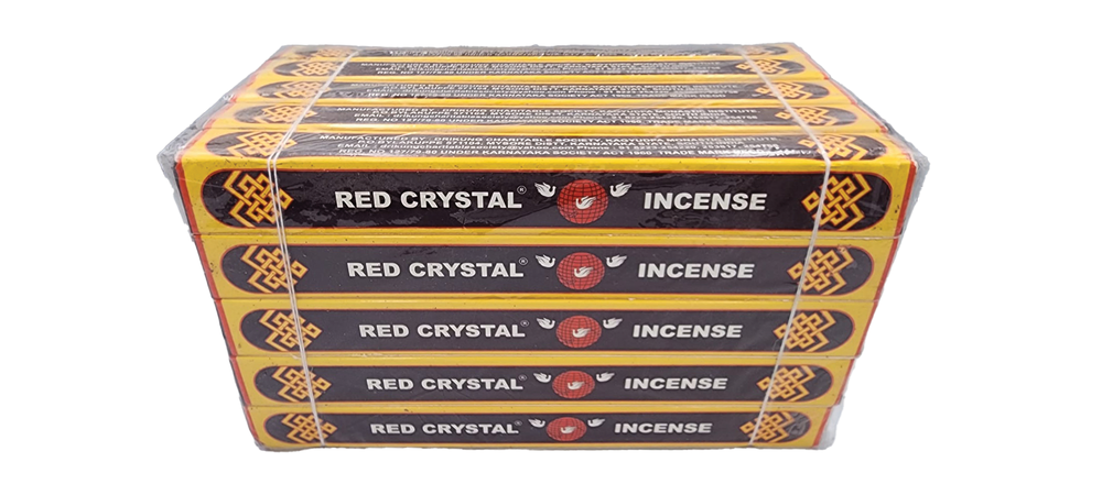 
                  
                    Red Crystal Incense - India
                  
                