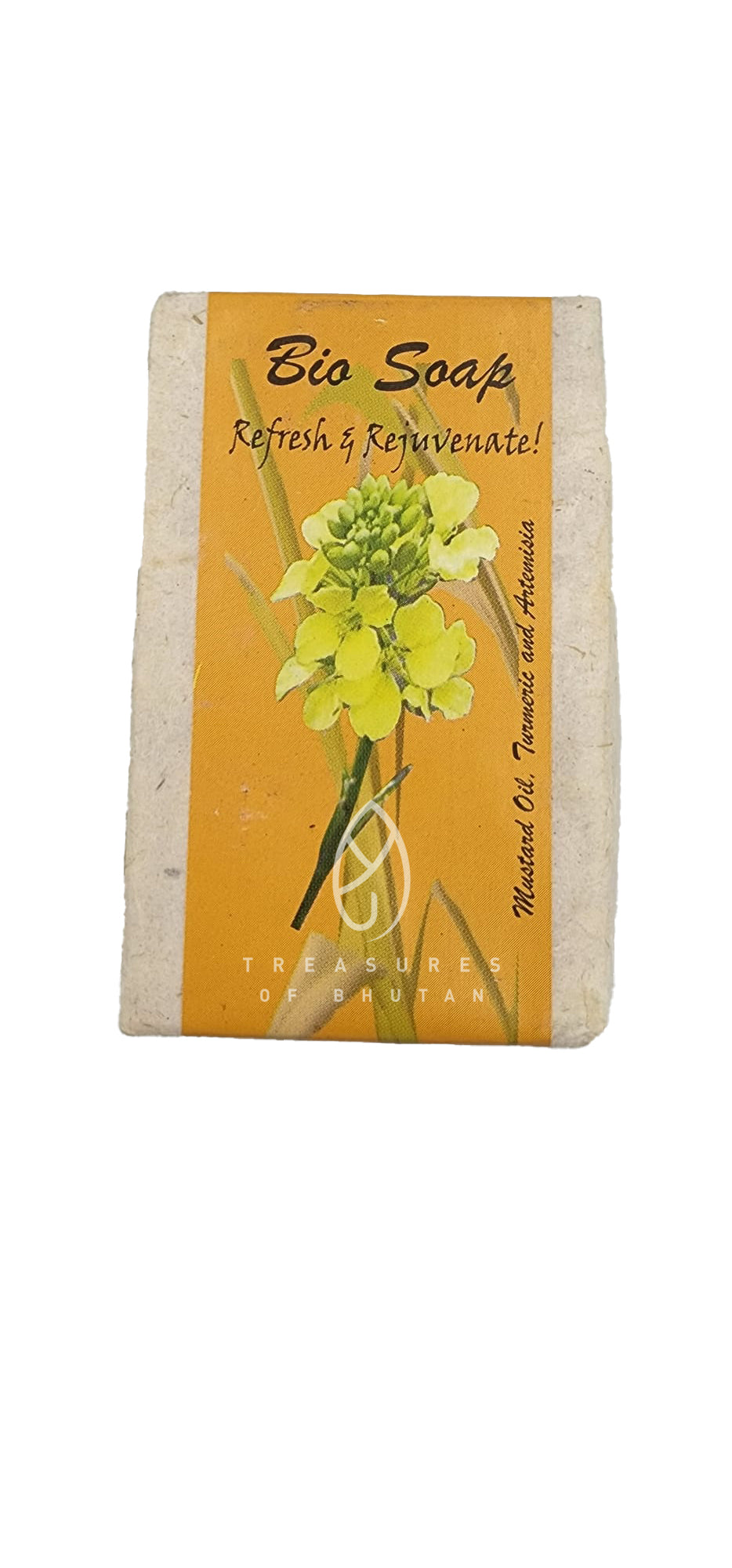 Bio Bhutan Soap - ArtemesiaTurmeric (Orange)